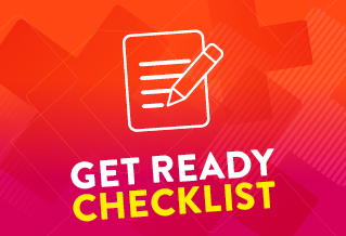 Graphic with the text 'Get Ready Checklist'