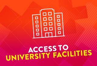 Access to uni facilities logo