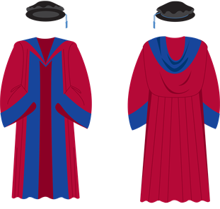 91㽶Ƶ Doctorate gown