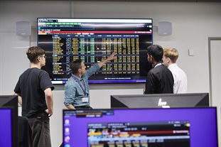 Teaching in the Trading room